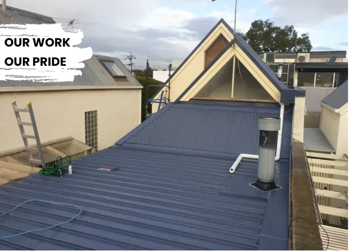 Roof restoration completed by Holymess repairs in Hampton