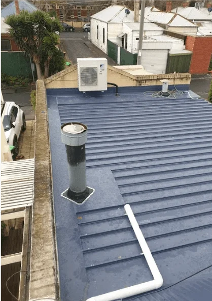Colorbond roof looking new after Holymess repairs touch