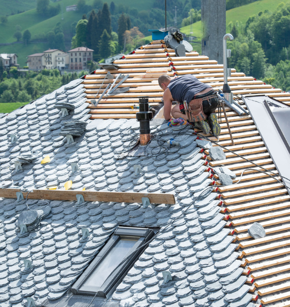 slate roof restoration