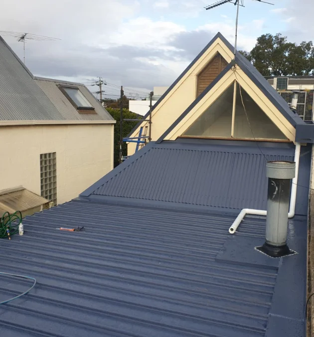 metal roof replacement in canberra completed