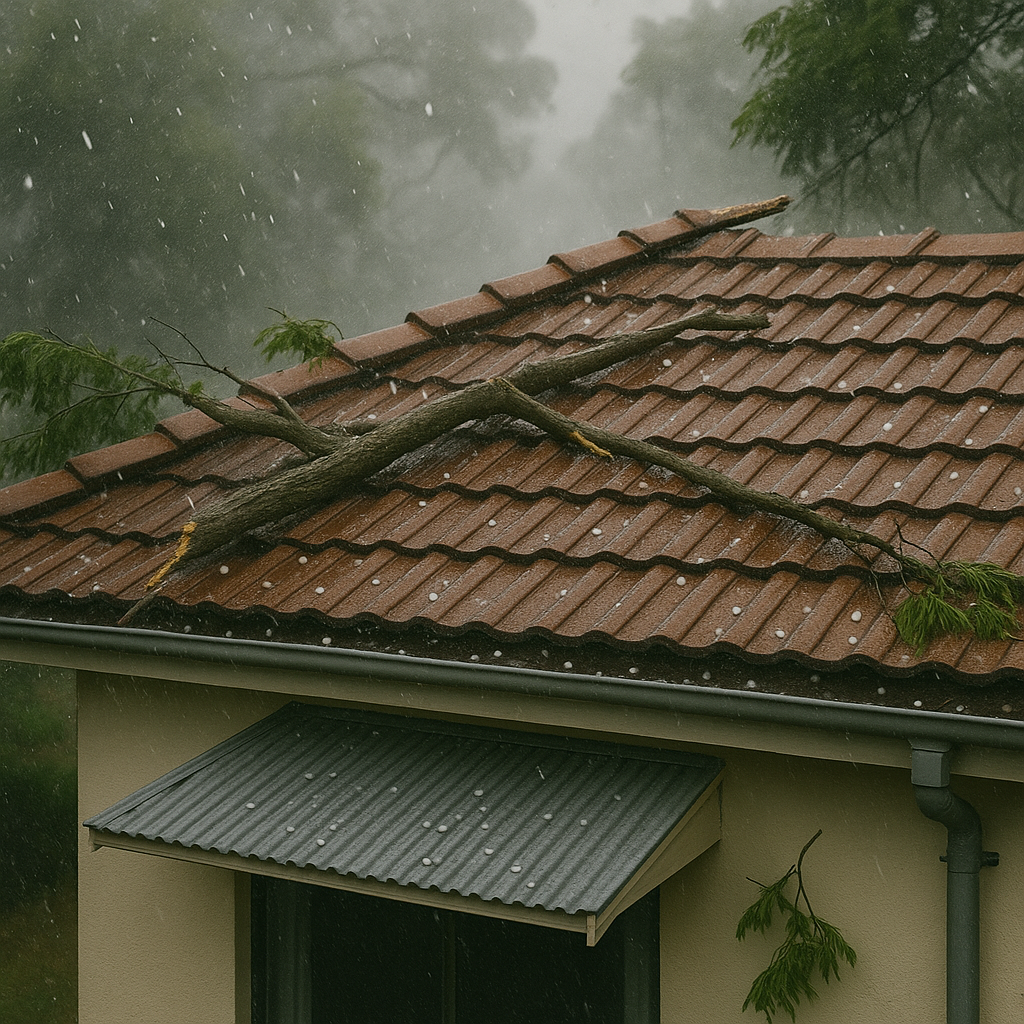 hail impact on roof